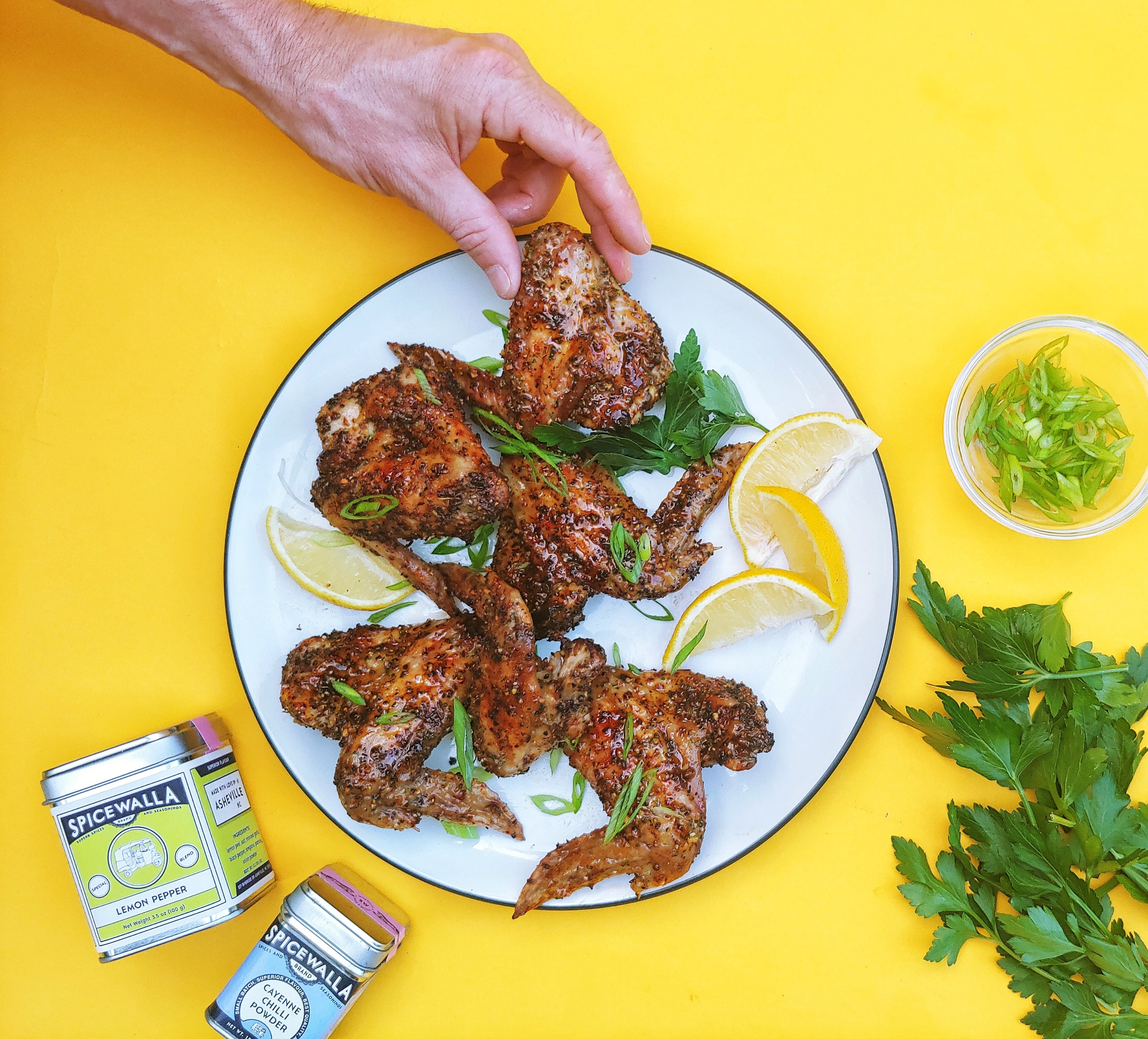 Lemon Pepper Wings – Spicewalla