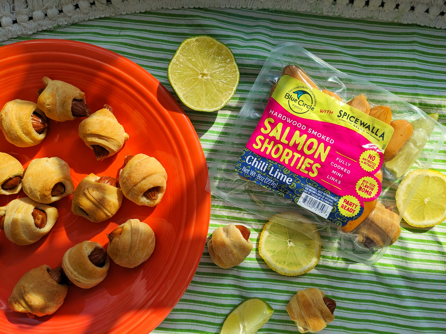 Chilli Lime Salmon Shortie Bites