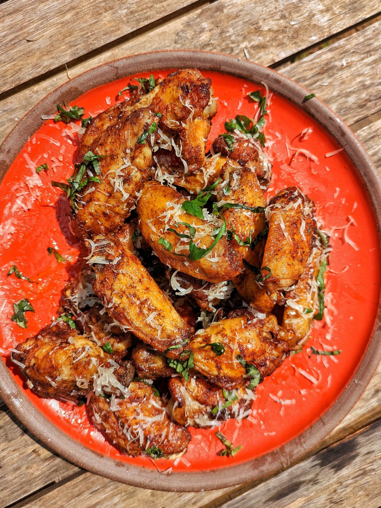 Speculoos Wings with Brown Butter Sauce