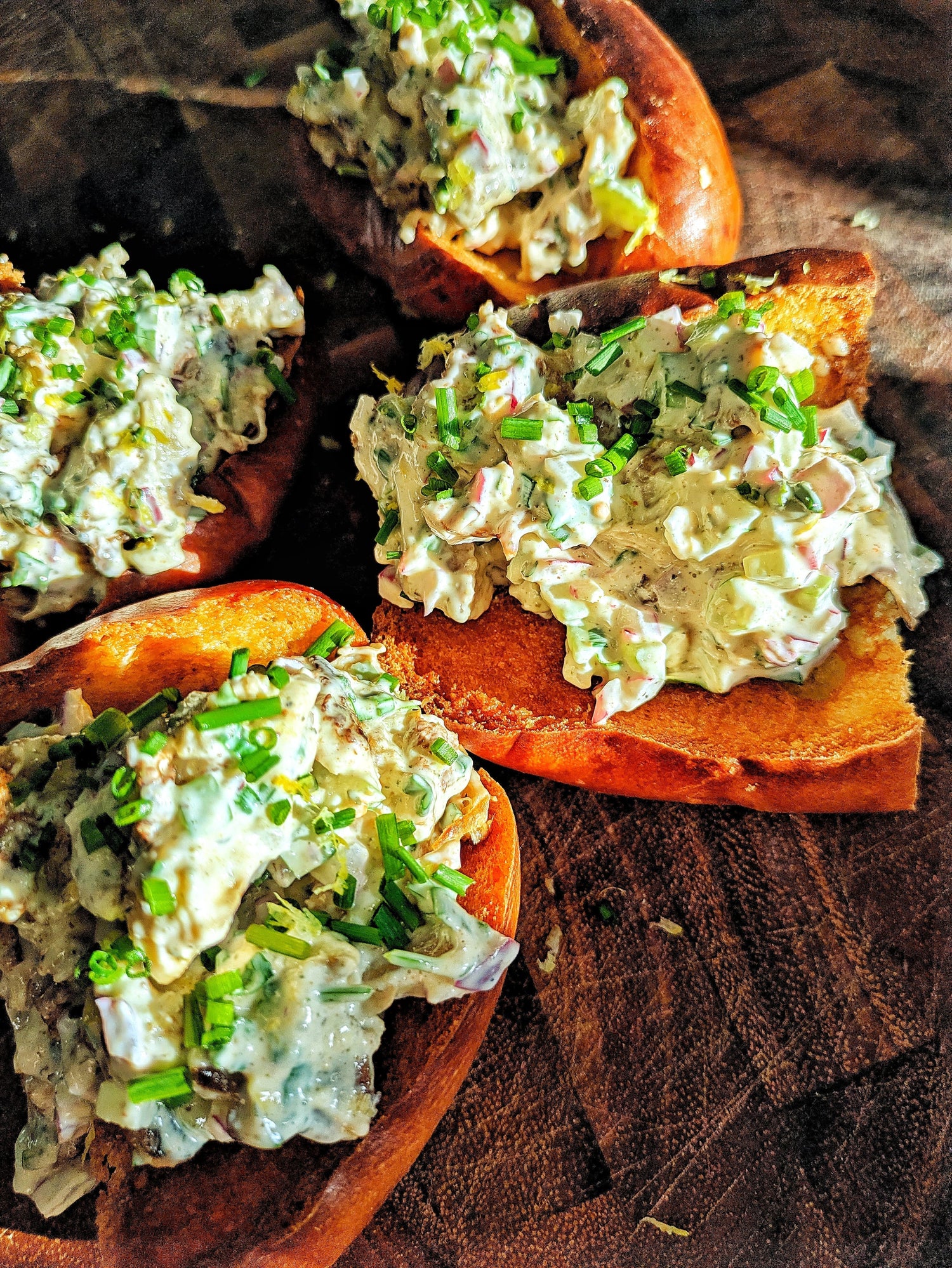 North Spore Lion's Mane Garlic & Herb Lobster Rolls