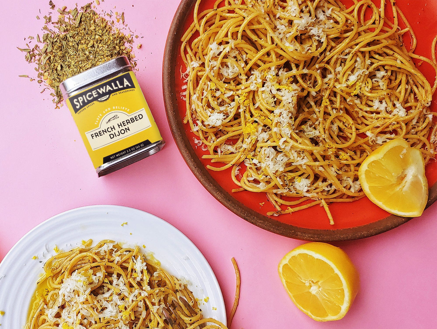 French Herbed Dijon Pantry Pasta