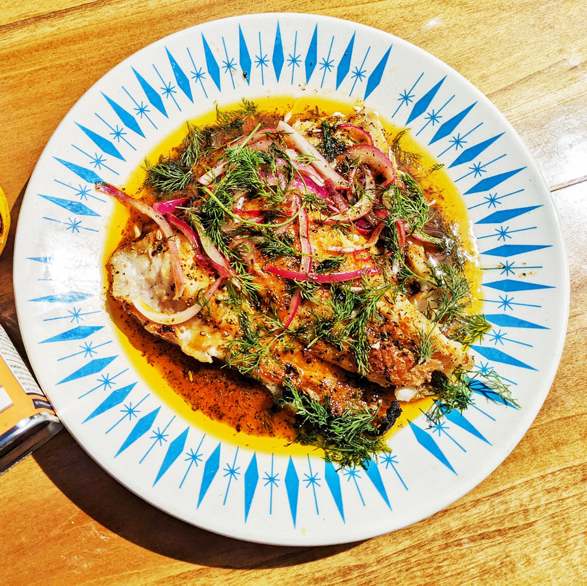 Honey & Herb Grilled Grouper