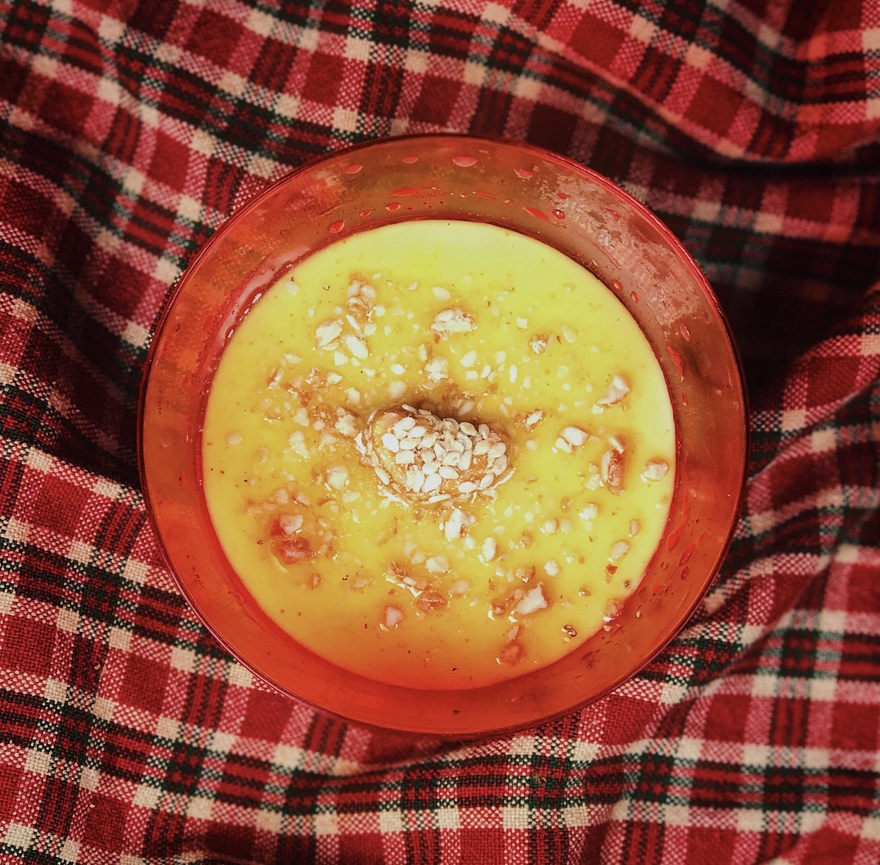 Golden Milk Panna Cotta with Cardamom Honey Bourbon Sauce
 &ndash; Spicewalla
