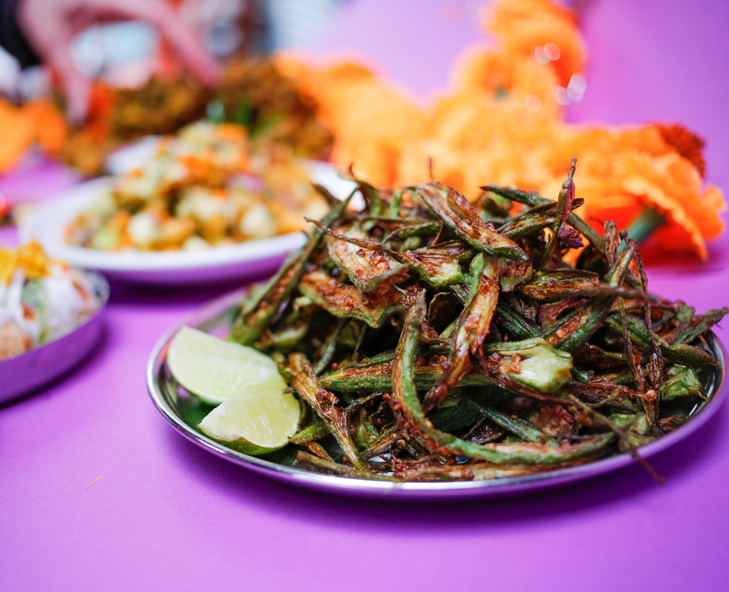 Chai Pani's Matchstick Okra Fries