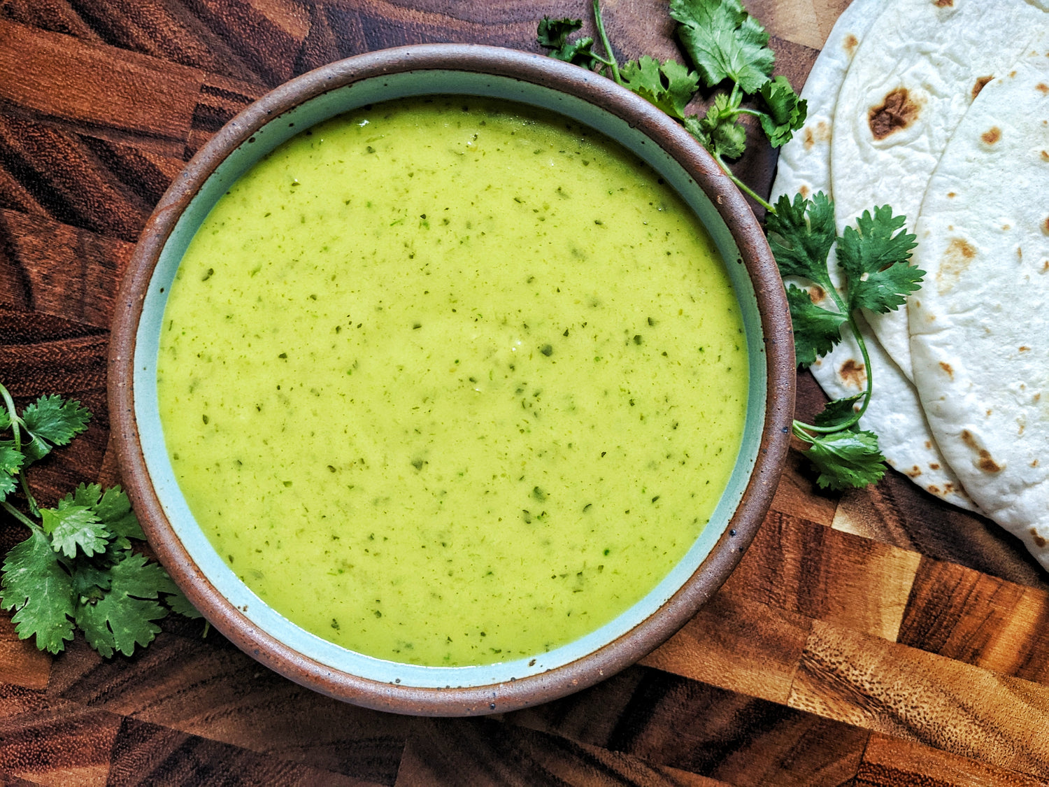 Creamy Salsa Verde with Pescado Verde