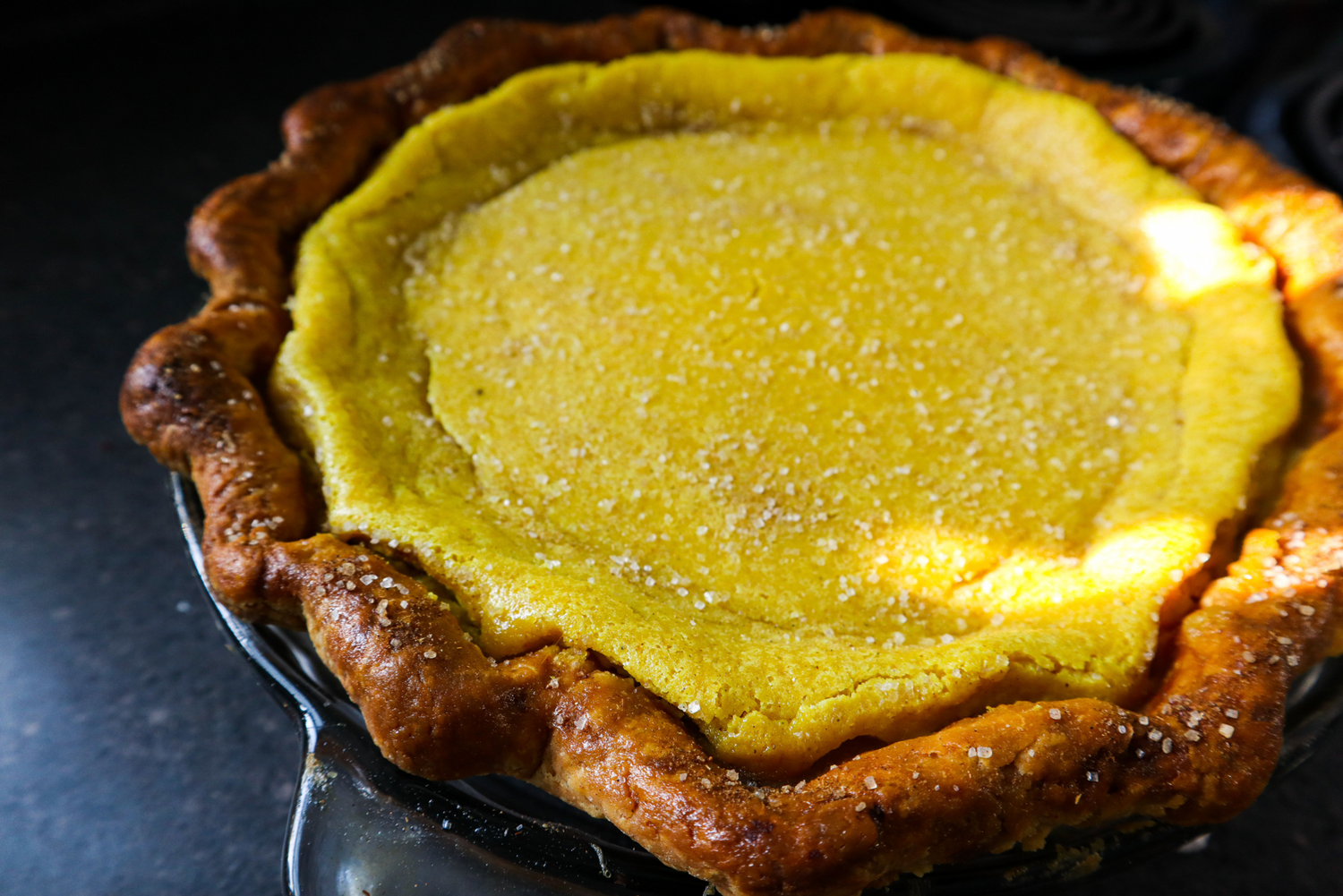 Golden (Butter)milk Pie