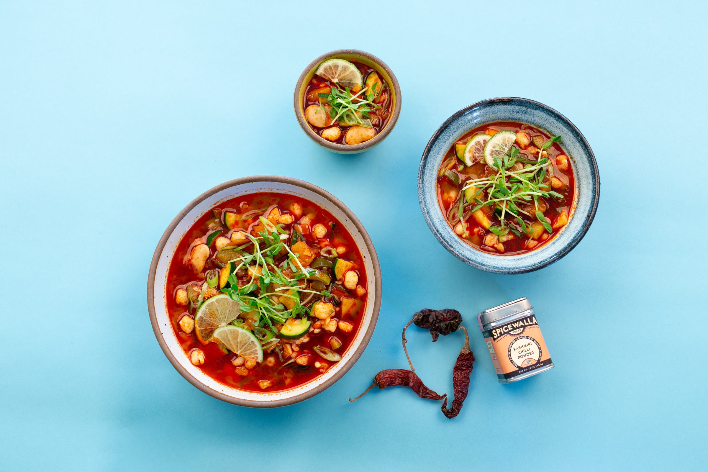 Kashmiri Hominy Soup
 &ndash; Spicewalla
