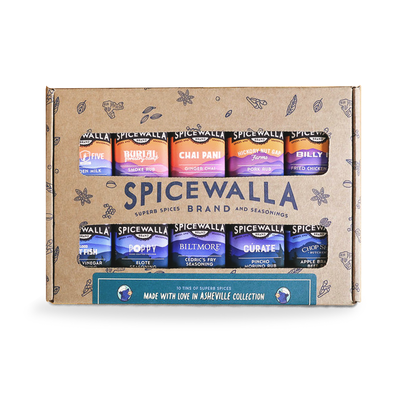 10-Pack Made with Love in Asheville Collection - Limited Edition!