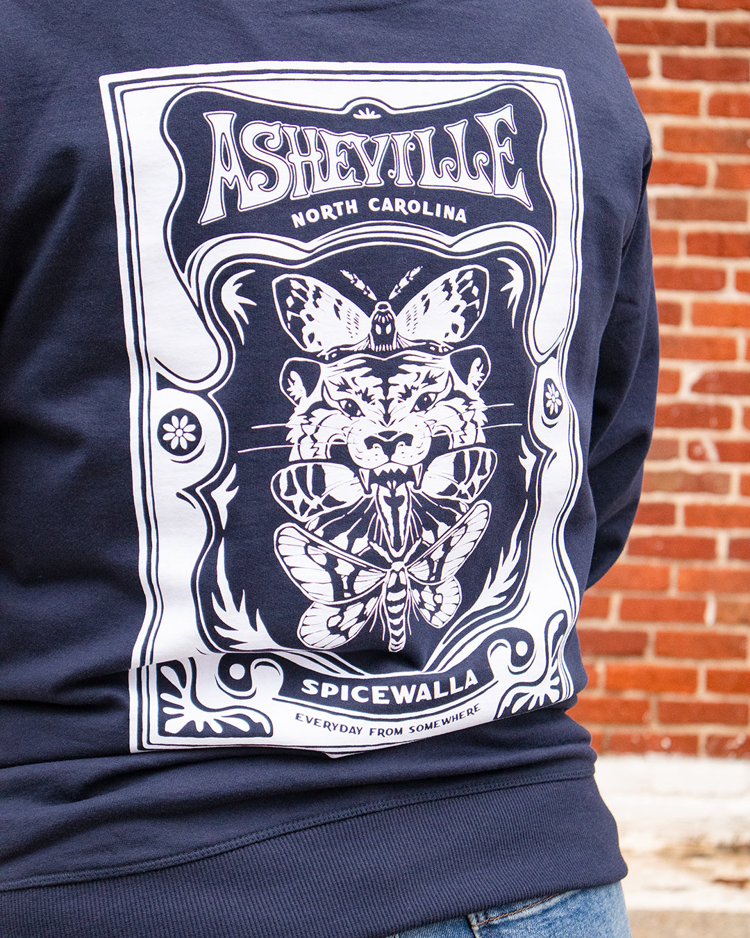 Spicewalla Sweatshirt in Navy