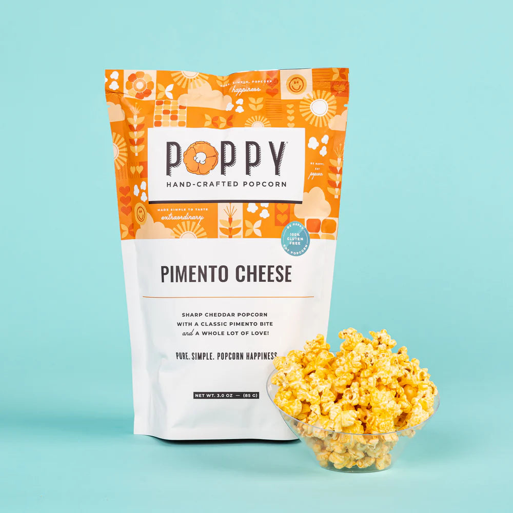 Pimento Cheese Popcorn - Poppy Popcorn