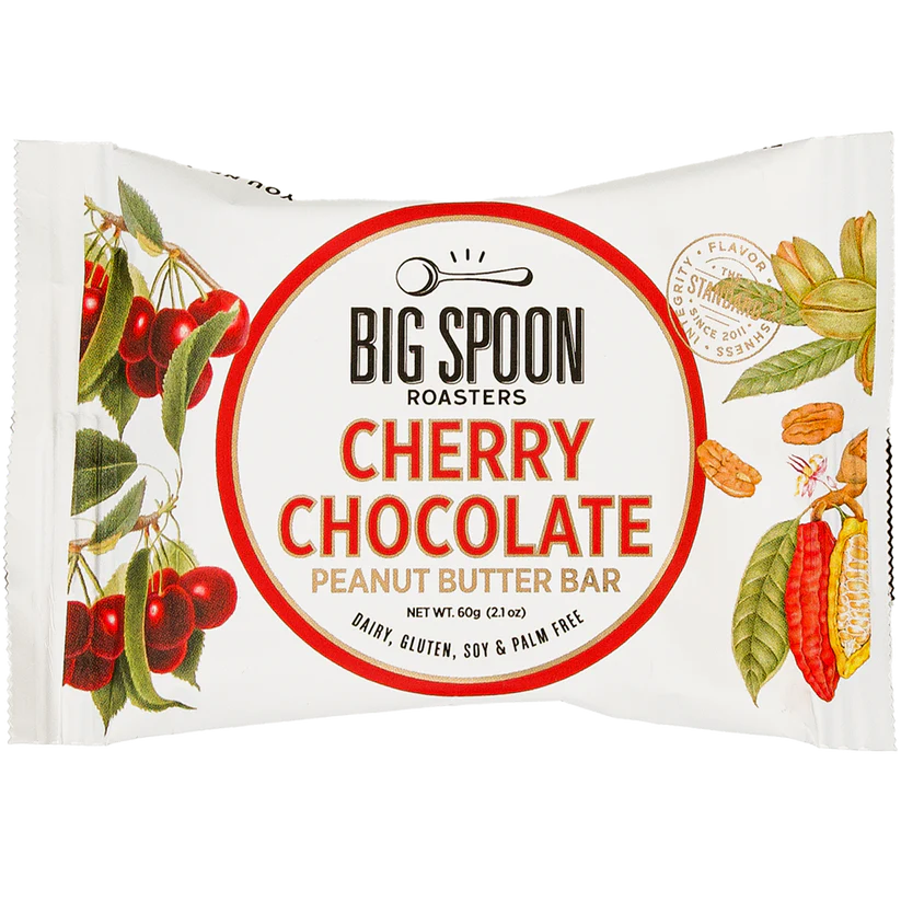 Cherry Chocolate Peanut Butter Bar - Big Spoon Roasters