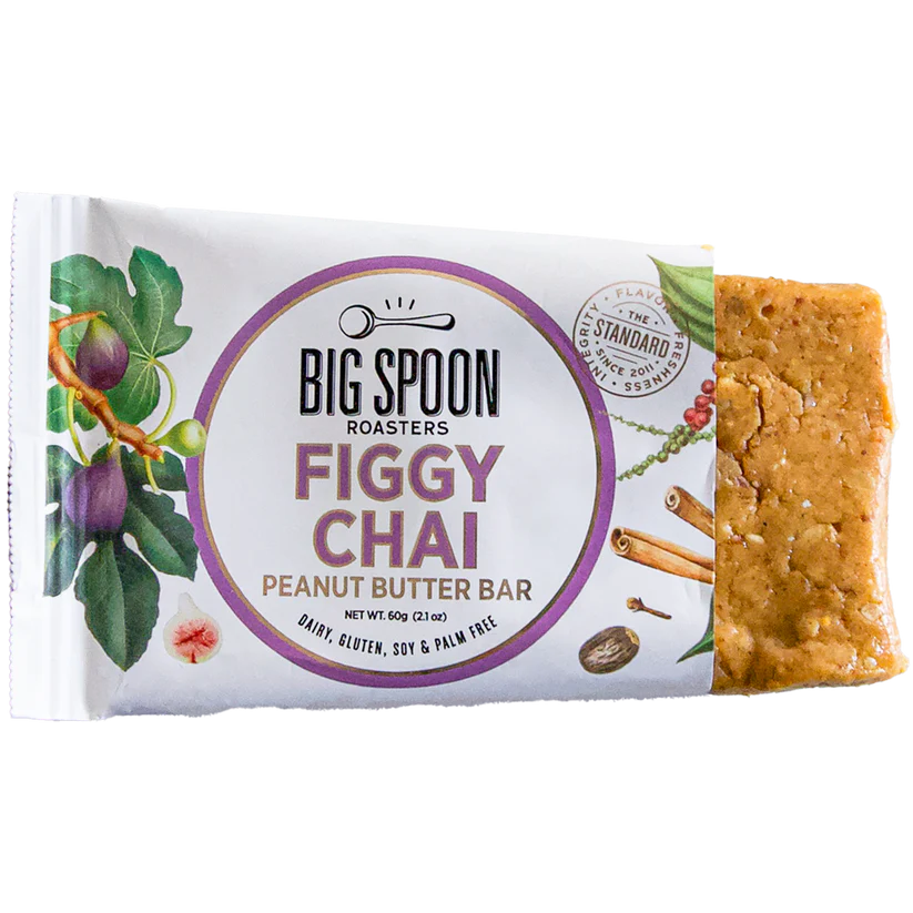 Figgy Chai Peanut Butter Bar - Big Spoon Roasters