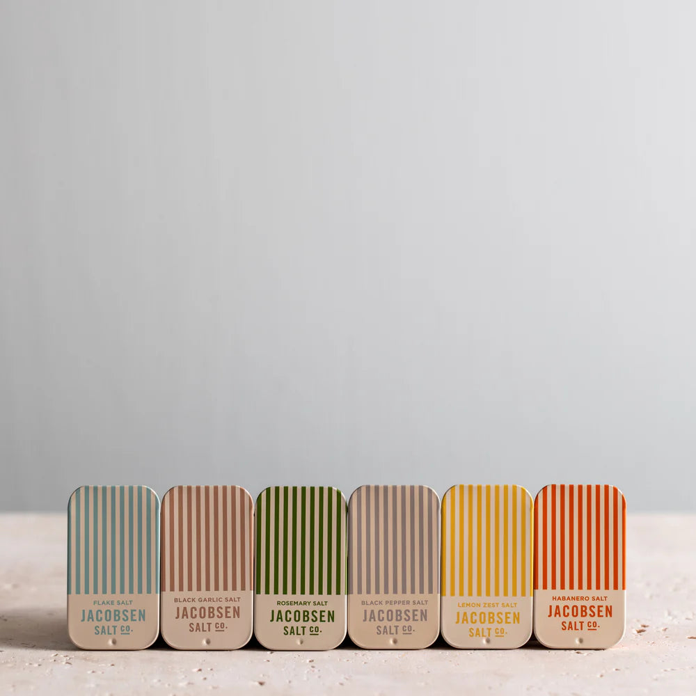 Infused Salt Slide Tin Collection - Jacobsen Salt Co.