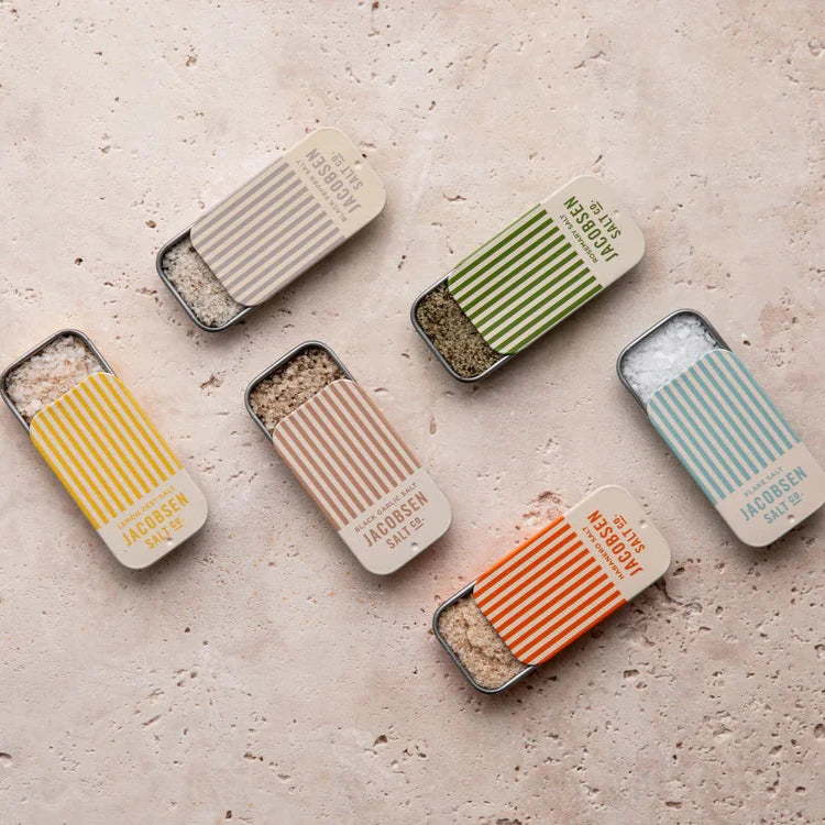 Infused Salt Slide Tin Collection - Jacobsen Salt Co.
