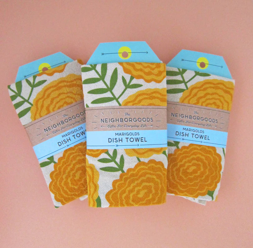 Marigold Tea Towel - The Neighborgoods