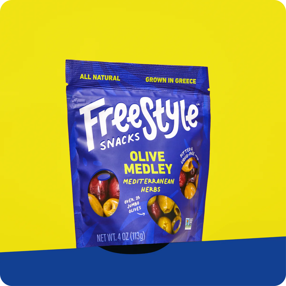 Freestyle Snacks - Mediterranean Herb Olive Medley