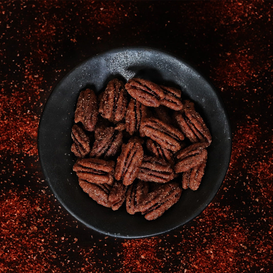 Fortune Favors - Spicy Candied Pecans