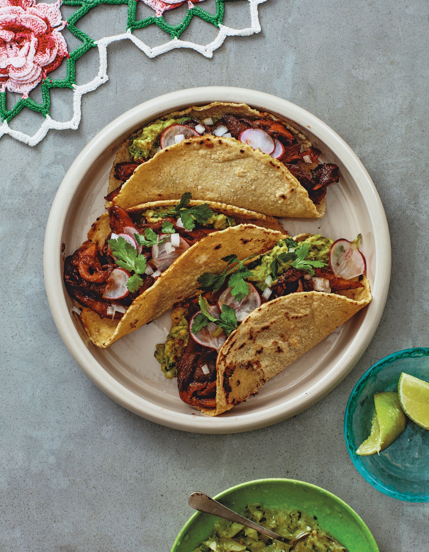 Seared Oyster Mushroom Tacos
