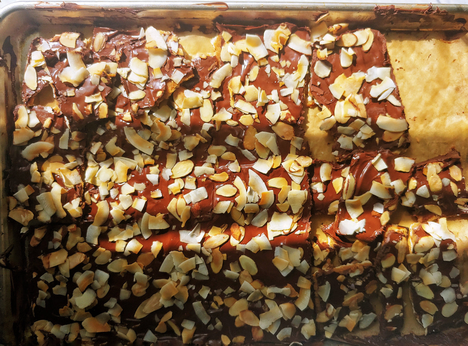 Chai Masala Matzah Brittle