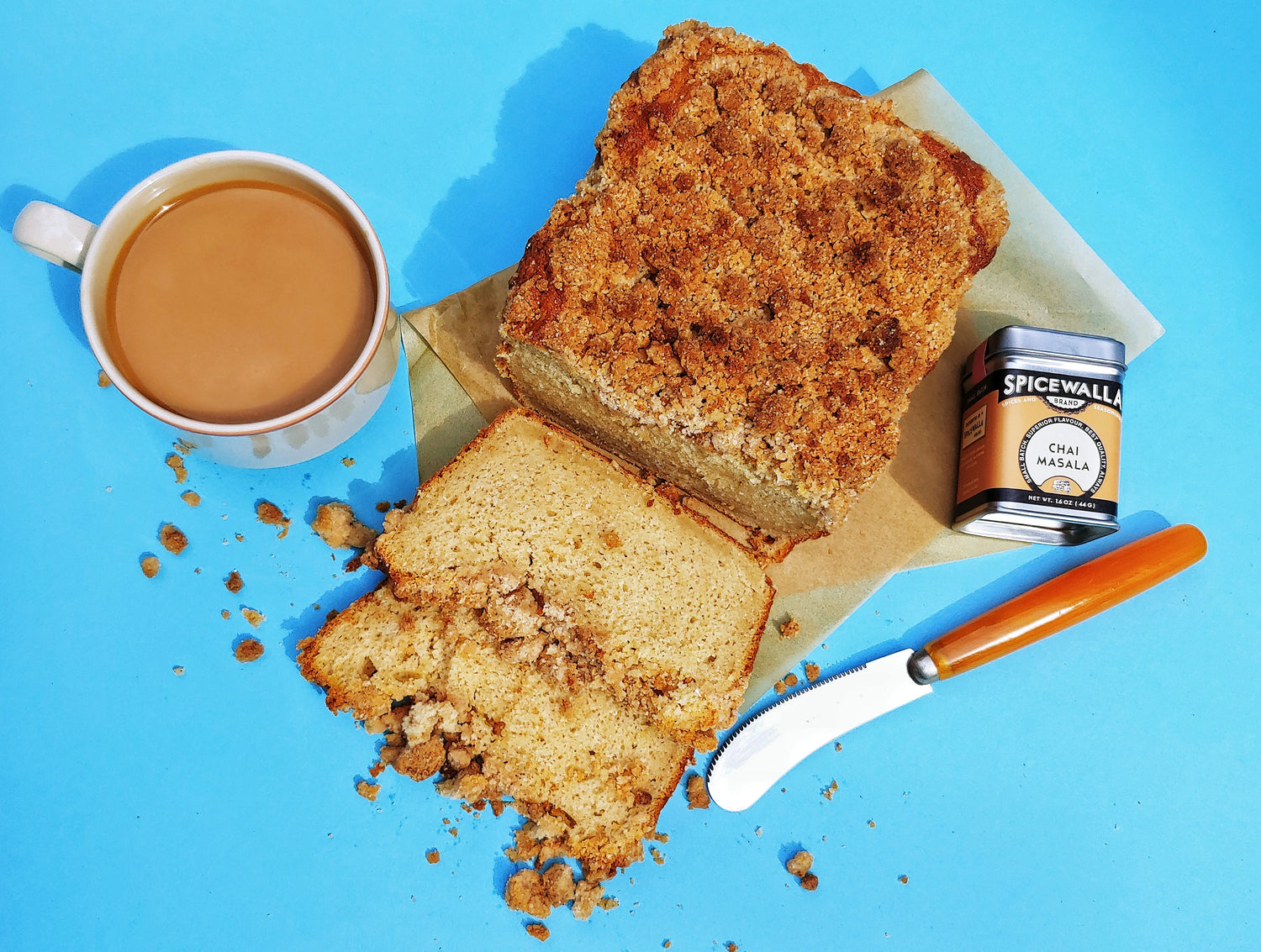 Chai Masala Coffee Cake