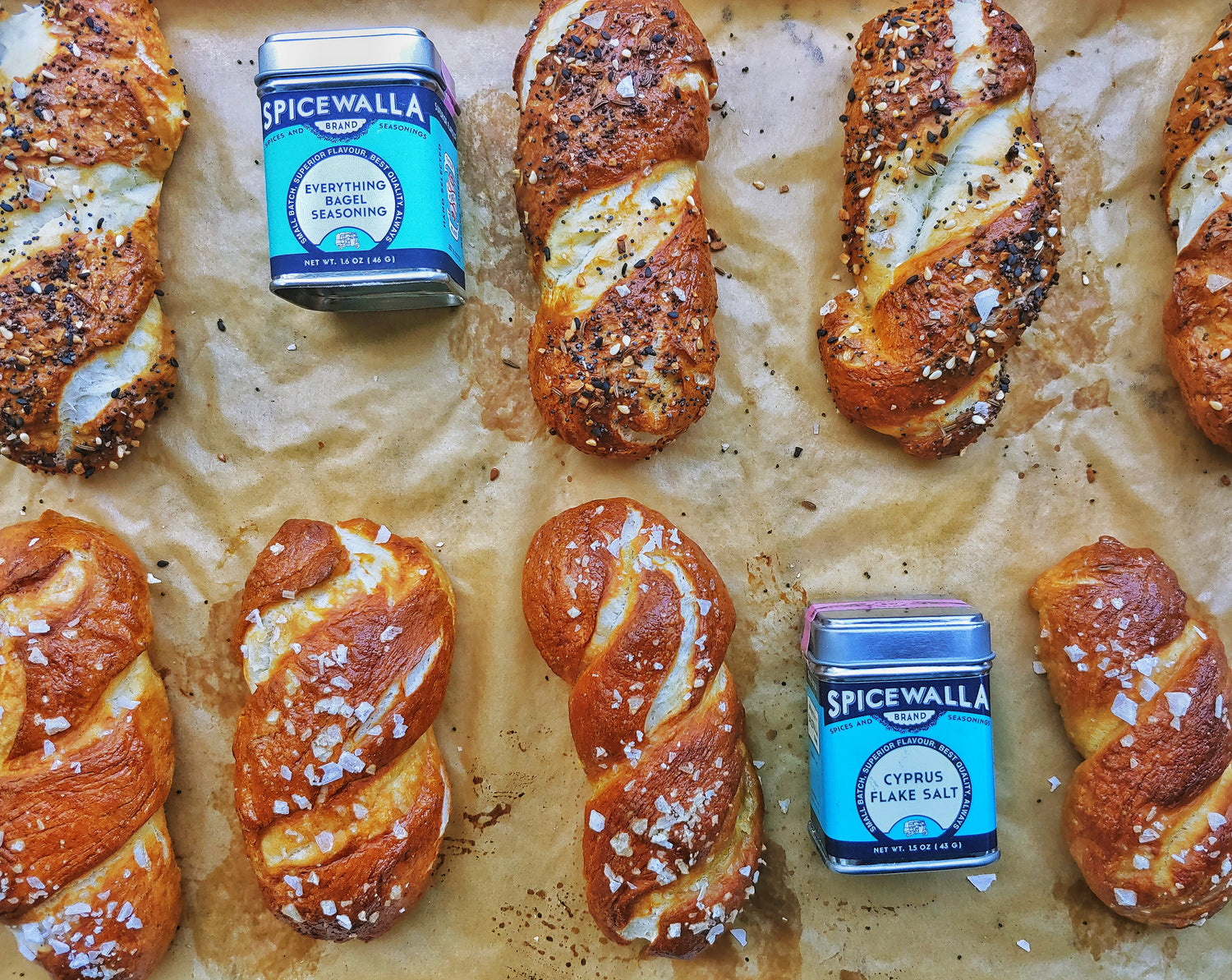 HOMEMADE SOFT PRETZELS & SPICY YELLOW MUSTARD