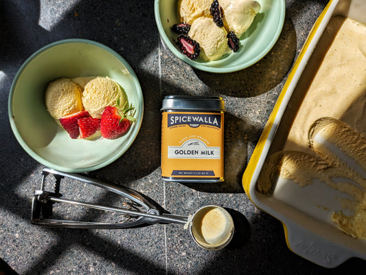 Golden Milk No-Churn Froyo