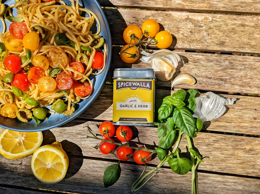 Garlic & Herb No-Cook Pasta Sauce