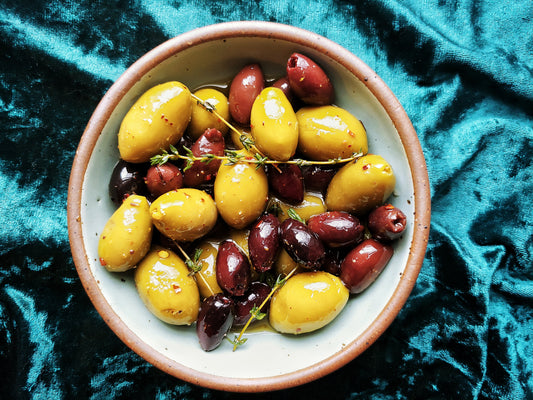 Warm Spiced Olives