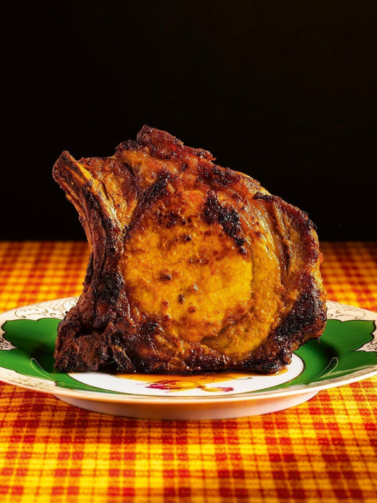 Meherwan Irani's Masala Pork Chops