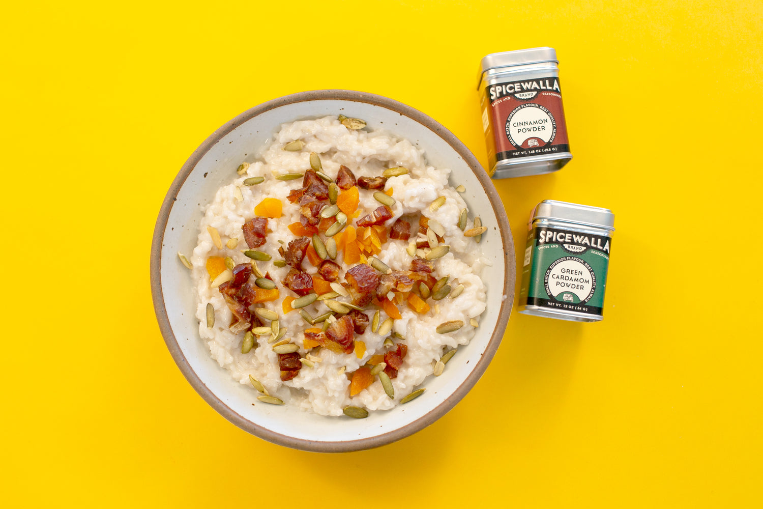Cinnamon and Cardamom Rice Pudding