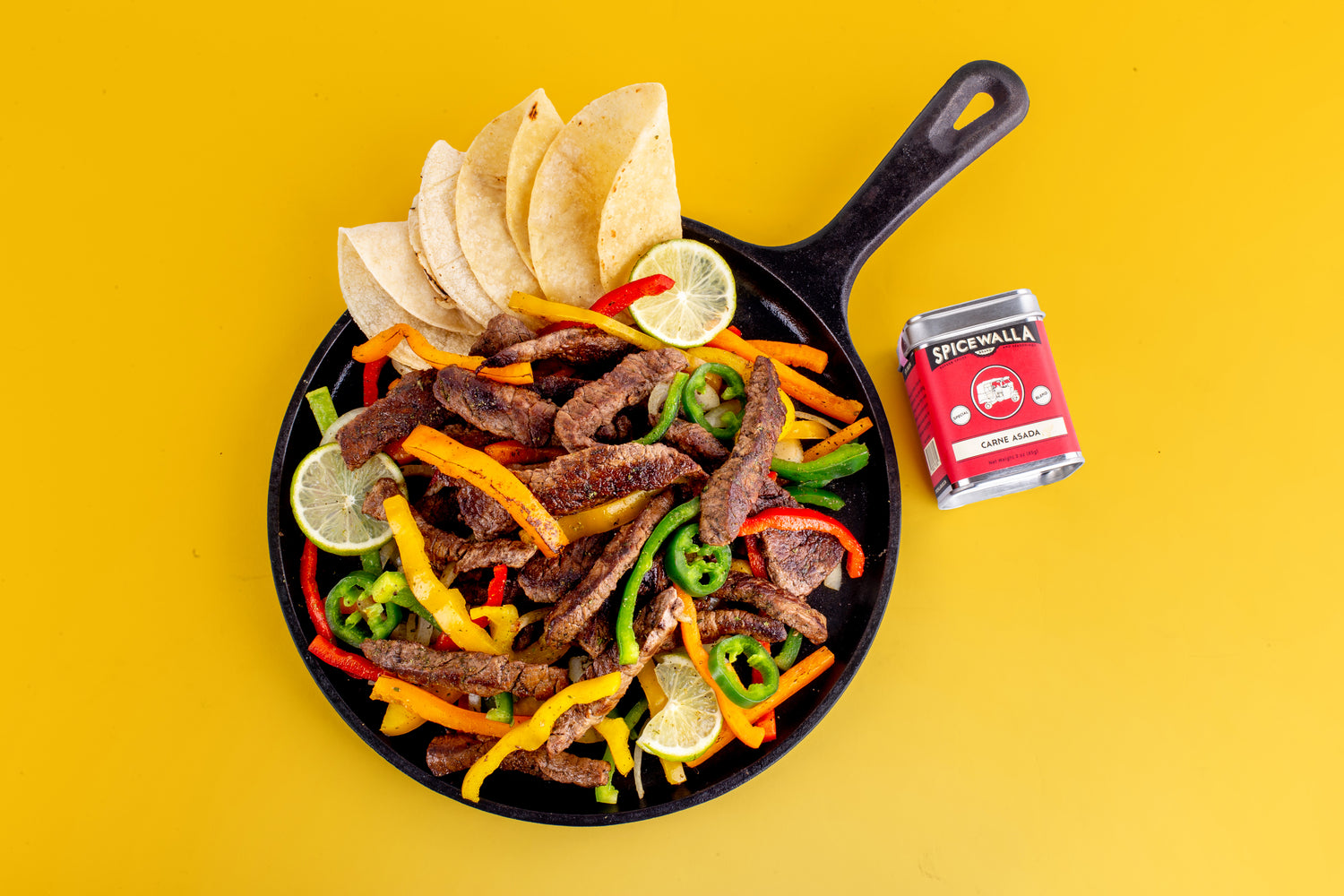 Carne Asada Steak Fajitas