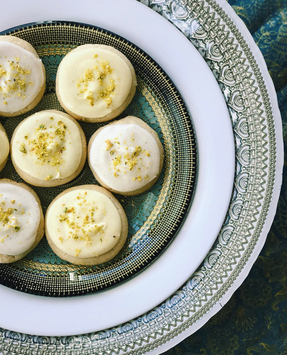 Condensed Milk Cookies with Golden Milk and Chai Spice Icing Spicewalla