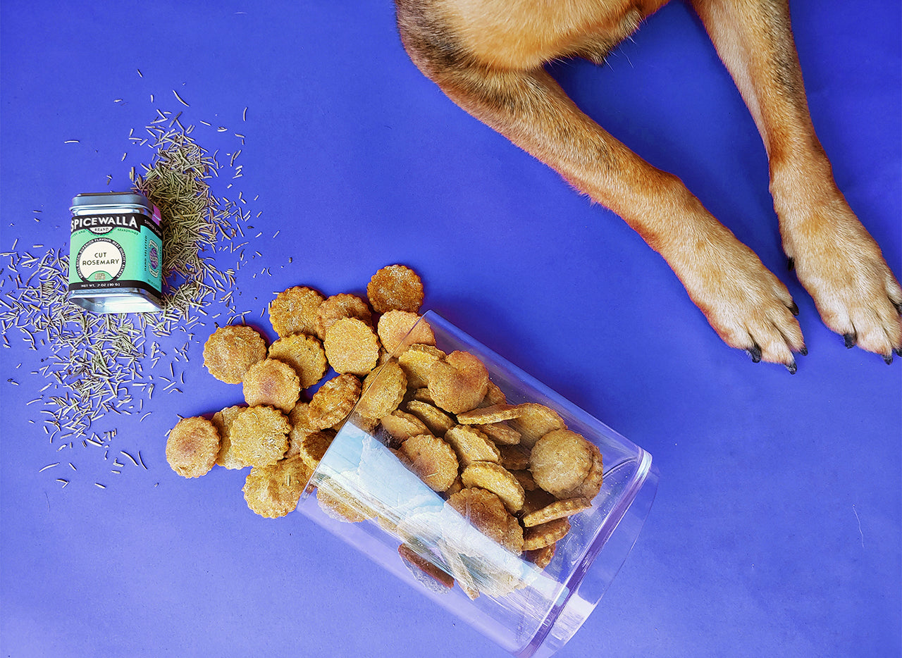 Pumpkin Rosemary Dog Treats