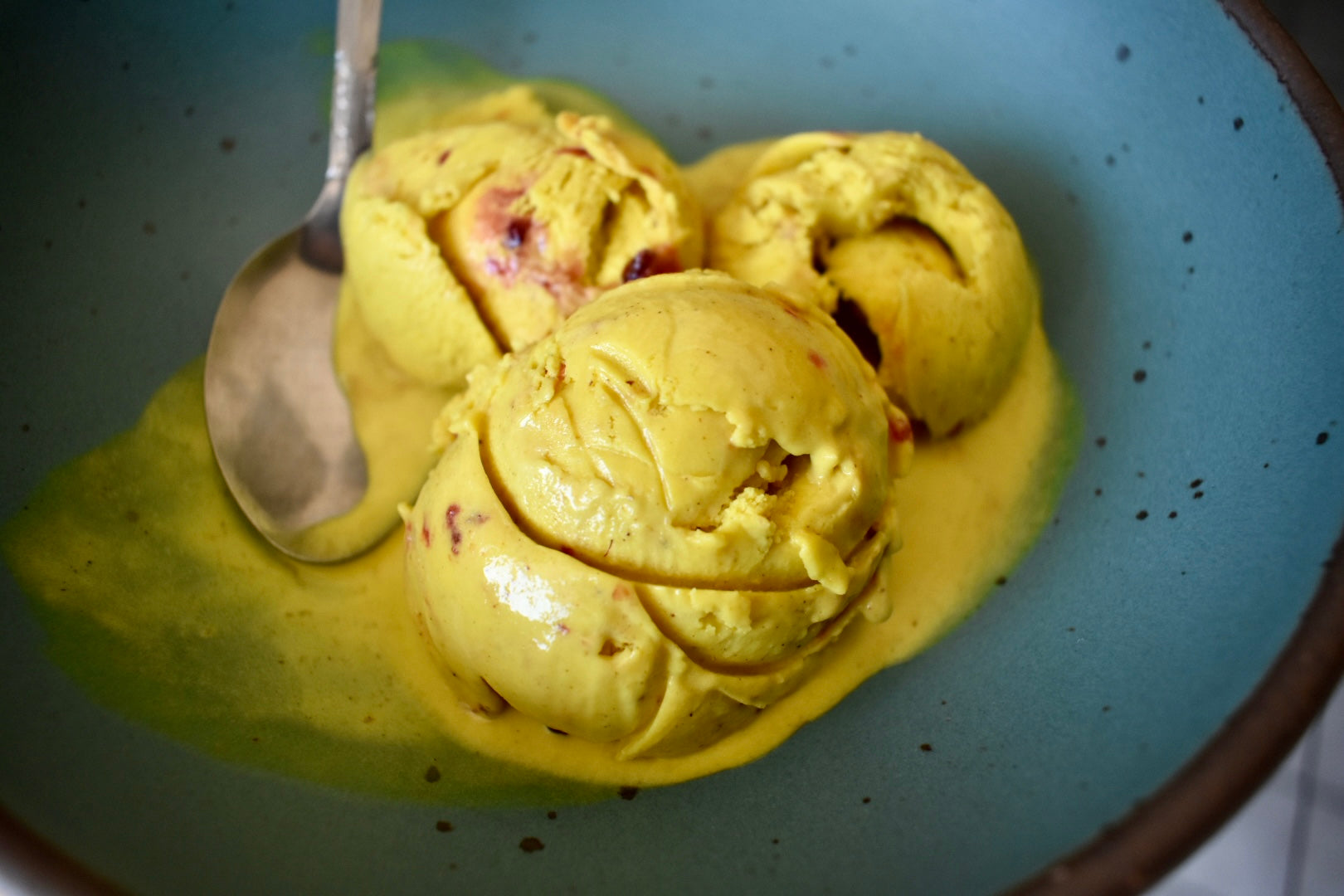 Spicewalla X The Hop - Golden Milk Berry Swirl Vegan Ice Cream