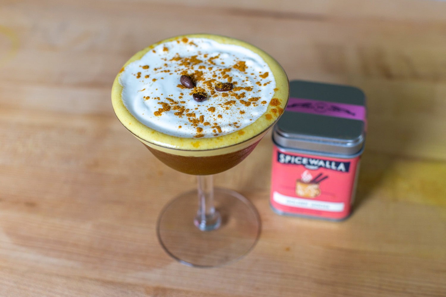 Golden Milk Mocha Espresso Martini