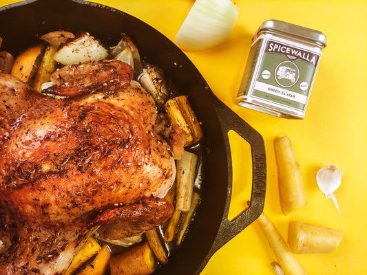Green Za'atar Roasted Chicken