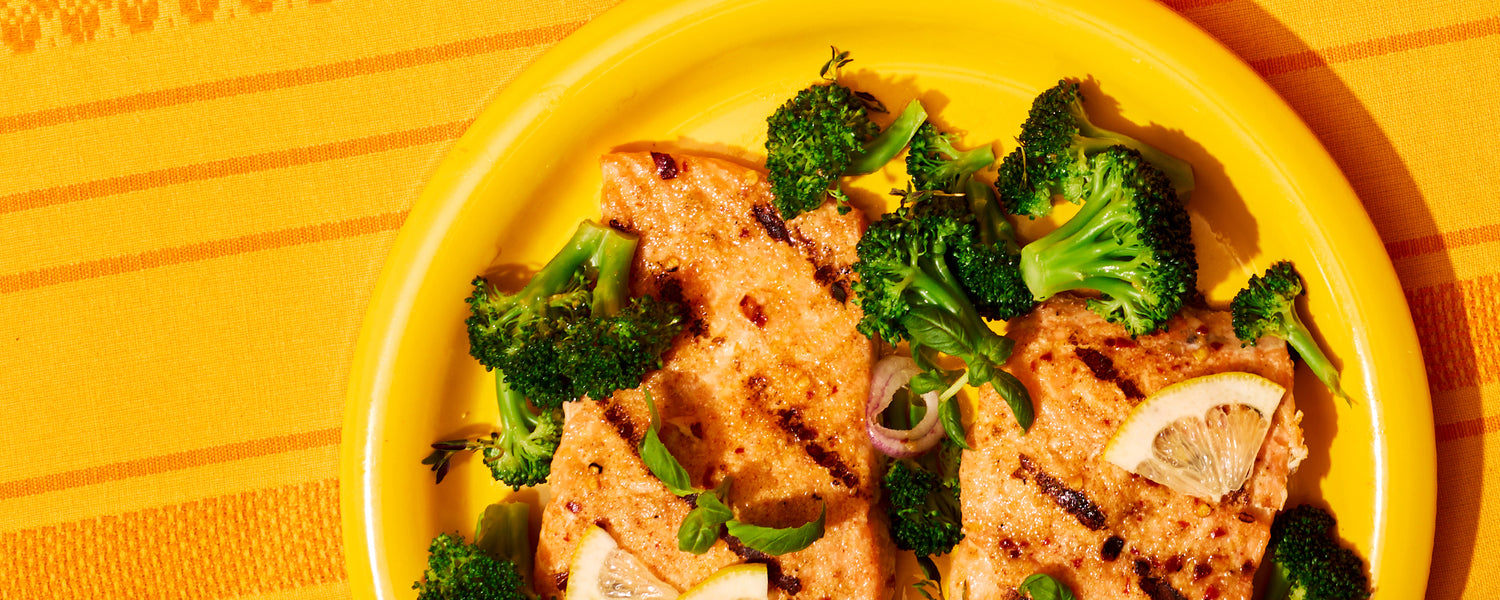 Honey & Herb Salmon & Broccoli
