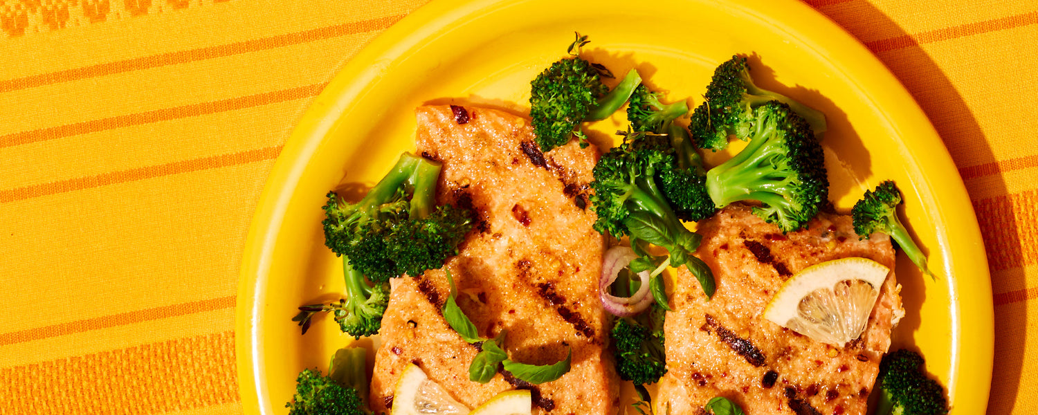 Honey & Herb Salmon & Broccoli