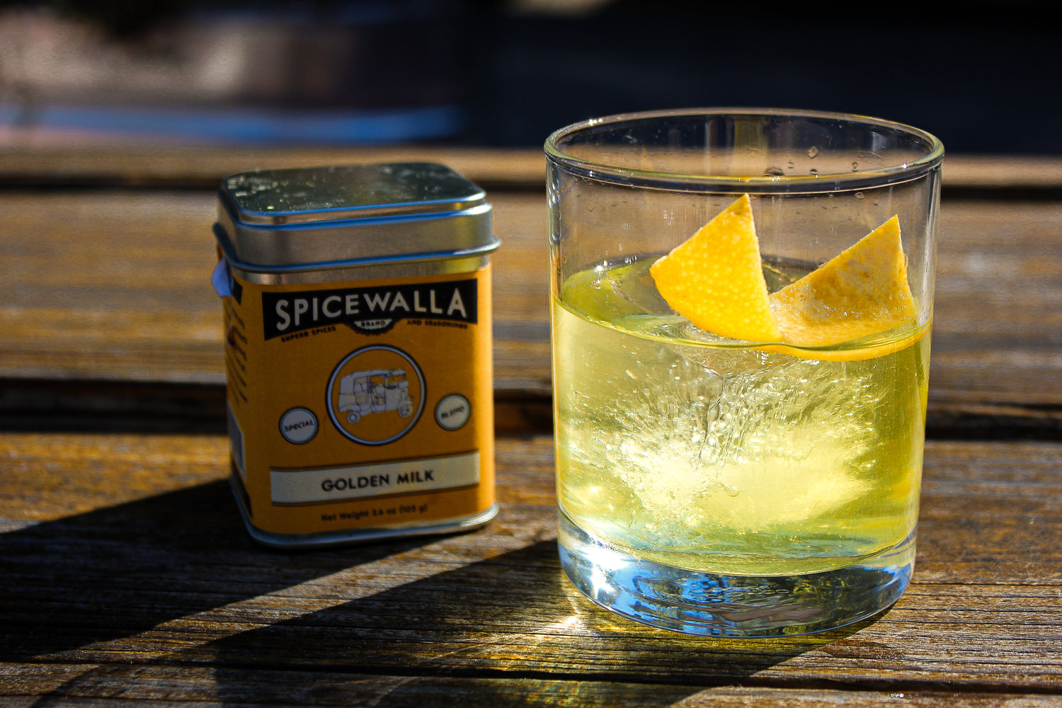Matt Morse's Golden Milk Clarified Milk Punch