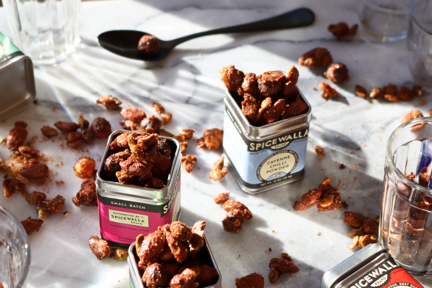 Sweet & Spicy Roasted Nuts and Seeds