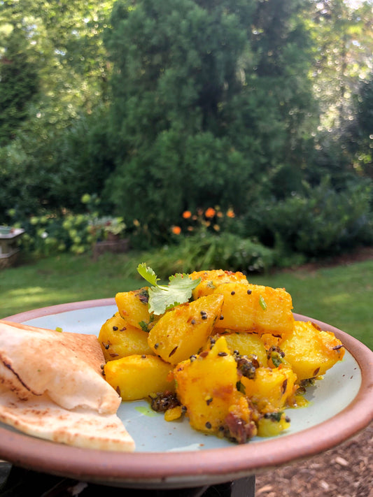 Chai Time: Masala Potatoes