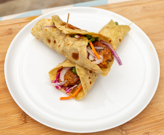 Boti Lamb Tikka Kebab Roll