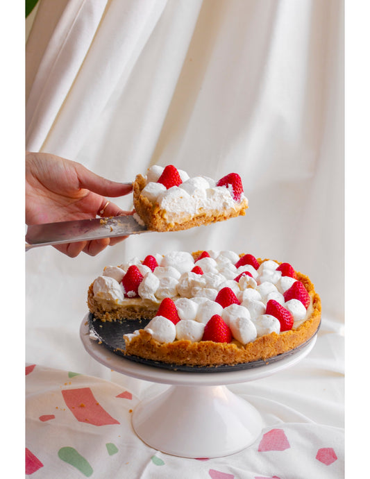 Strawberry Pink Peppercorn Tart