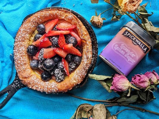 Lavender Lemon Berry Dutch Baby