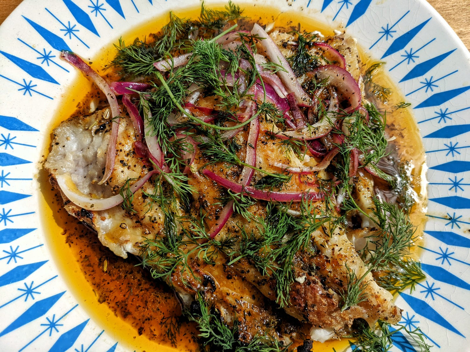 Honey & Herb Grilled Grouper