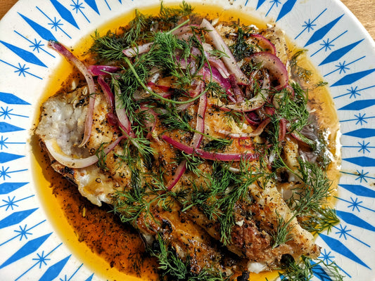Honey & Herb Grilled Grouper