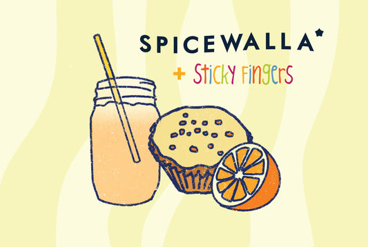 Orange Cardamom Cupcakes + Chai Glaze + Orange Chai Cream Soda