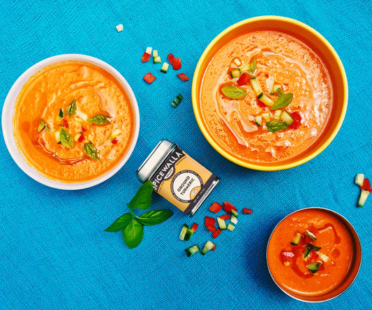 Tomato and Turmeric Gazpacho