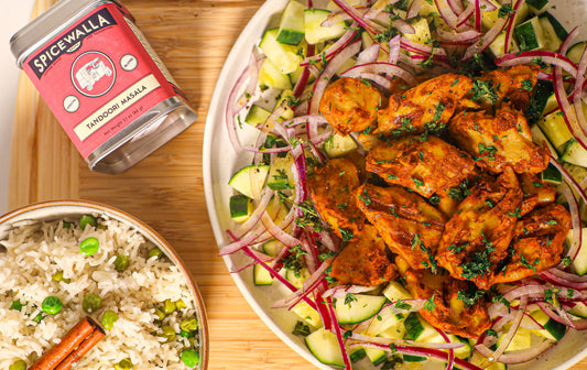 Daring Grilled Tandoori Plant Chicken