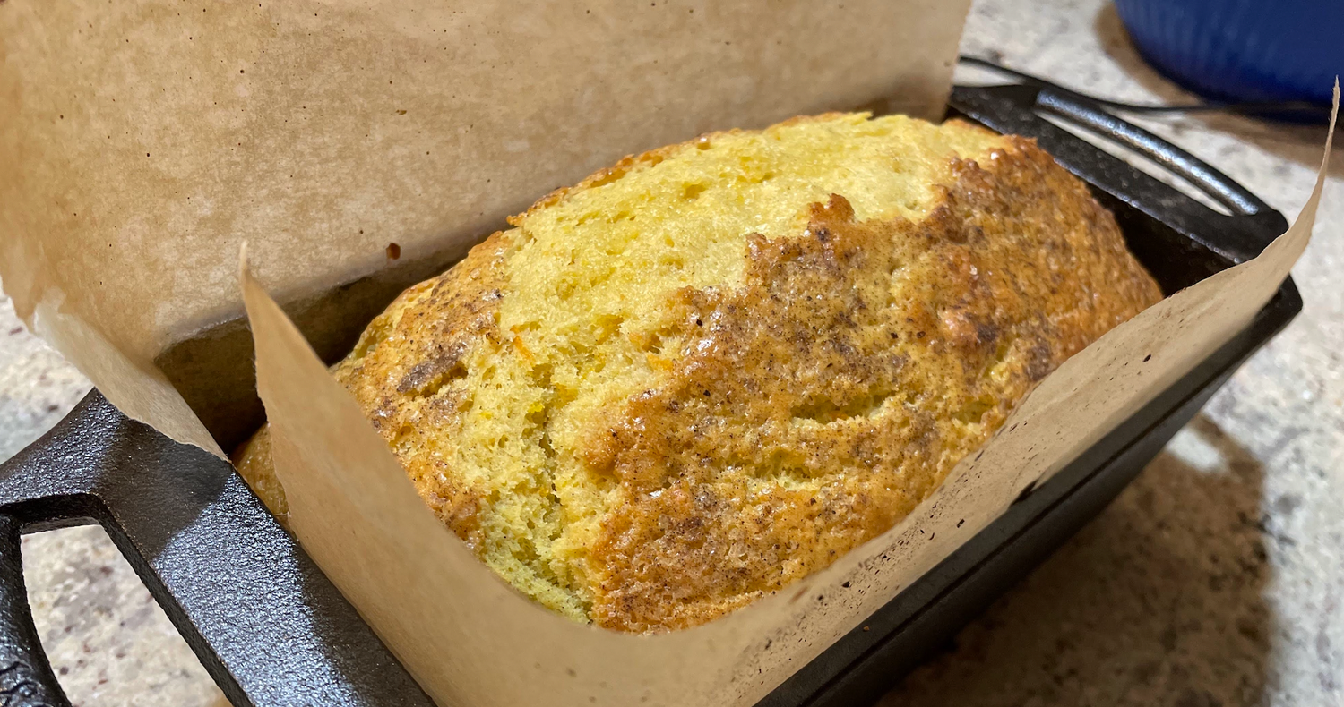 Orange Cardamom Olive Oil Cake